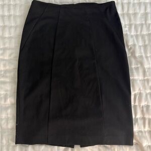 Classic Black Pencil Skirt